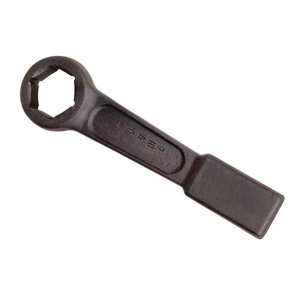 Black flat strike wrench 12 point, 1-3/8"opening size.